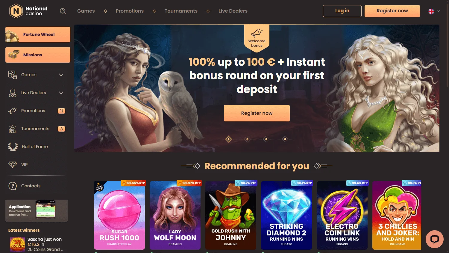 Ανασκόπηση του Nationalbet Casino για Παίκτες από την Κύπρο